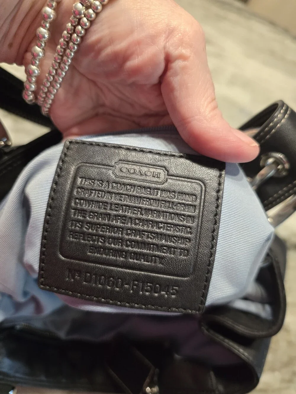 Coach Leather Soho